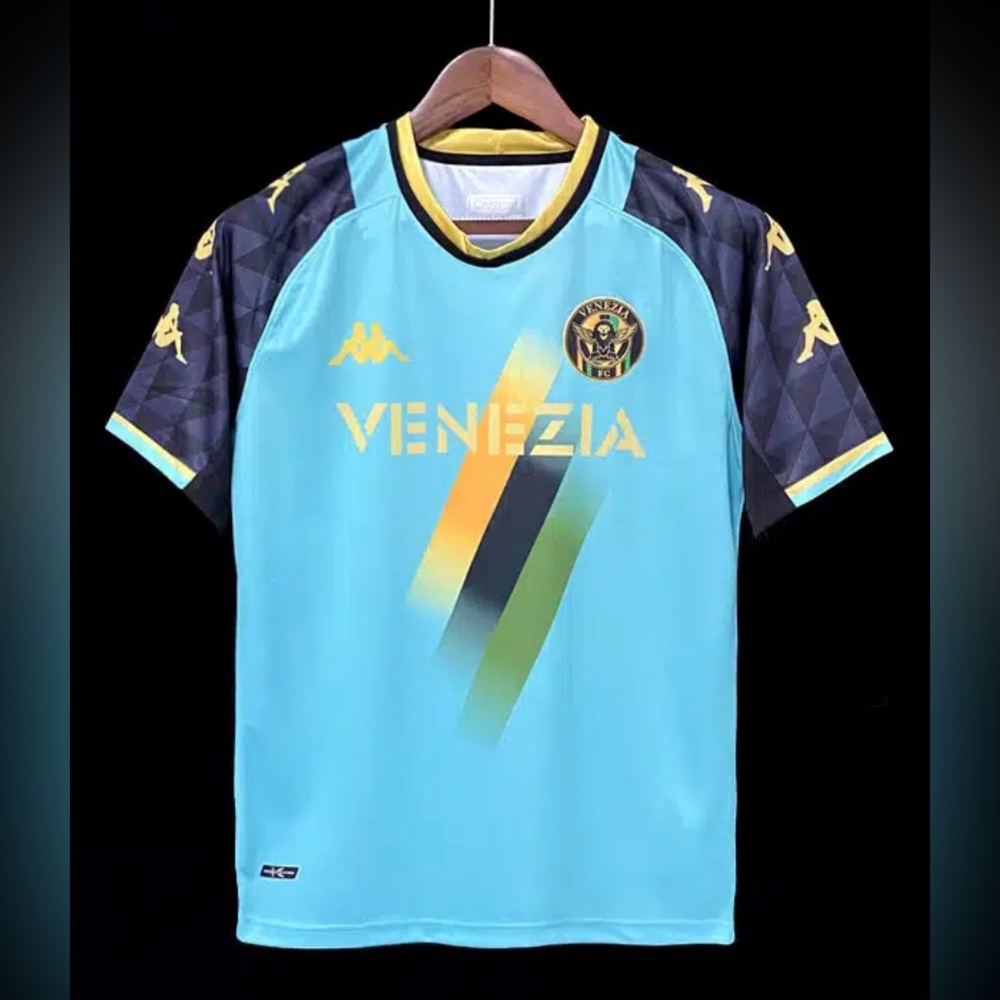 Venezia FC Soccer Jersey Kit 21/22 Pre Match Short Sleeve Large Men Teal NWT